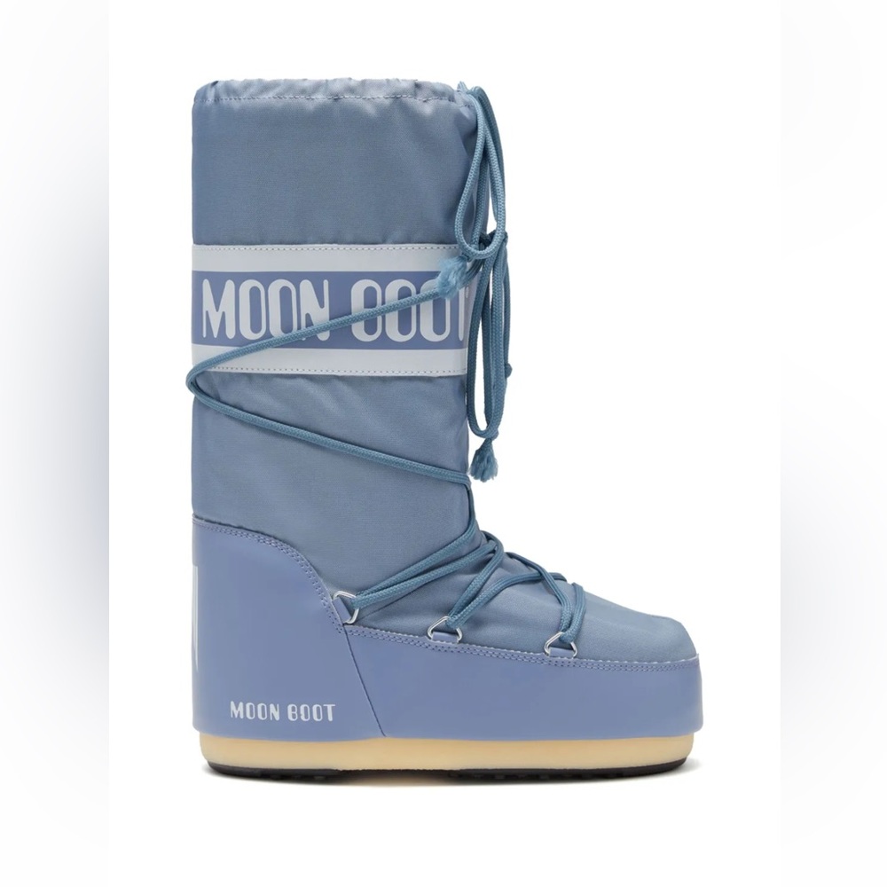 Moon Boot Light Blue Winter Footwear